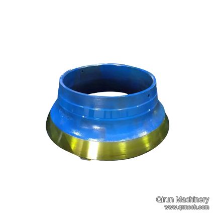 Cone crusher mantle and bowl liner
