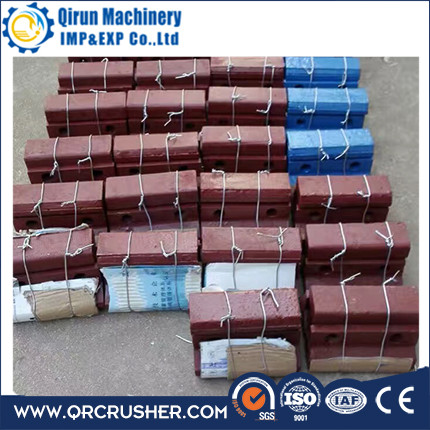 Impact crusher blow bars